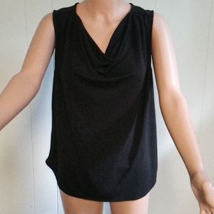 Banana Republic ✨women's sleeveless shirt, size M, black,100%polyester